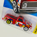 2022 Hot Wheels HW Art Cars 69 Chevy Pickup rojo 5SP