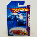 2007 Hot Wheels Engine Revealers Ferrari 512M rojo metálico PR5