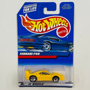 2000 Hot Wheels Ferrari F40 amarillo 5SP base ZAMAC