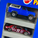 1994 Hot Wheels Ford 5 Pack Set de 5 - Ford Bronco 4-Wheeler, Ford T-Bird Stocker, 32 Ford Delivery, 57 T-Bird Ford, 34 Ford 3-Window