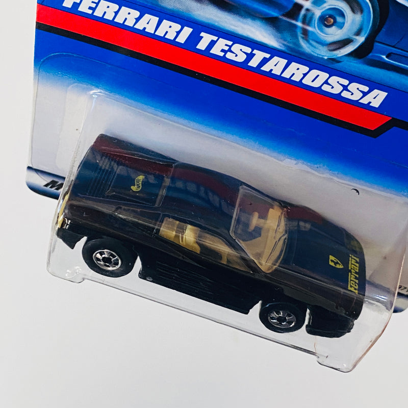 1998 Hot Wheels Ferrari Testarossa 834 negro BW