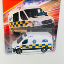2026 Matchbox 2024 Mercedes Benz Sprinter Ambulance blanco Primera Edición