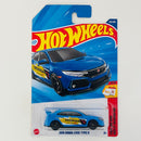 2025 Hot Wheels Then and Now 2018 Honda Civic Type R azul 5SP