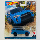 2023 Hot Wheels Premium Car Culture HW Off Road 2018 Toyota 4Runner azul Llantas de Goma RR