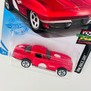 2021 Hot Wheels 64 Corvette Sting Ray Chevrolet rojo 5SP