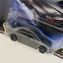 2025 Hot Wheels Premium Car Culture Ronin Run II Lancer Evolution IX gris metálico Llantas de Goma RR