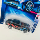 2004 Hot Wheels Star Spangled Corvette 1963 127 negro con flamas Y5