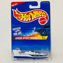 1997 Hot Wheels Speed Spray Series Hydroplane blanco MGW