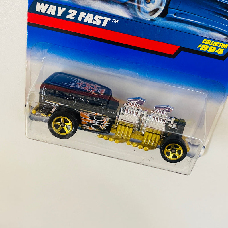 1999 Hot Wheels Way 2 Fast 994 negro 5SP