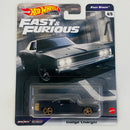 2021 Hot Wheels Premium Fast & Furious Fast Stars Rápidos y Furiosos Dodge Charger negro Llantas de Goma RR Primera Edición