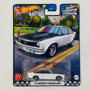 2023 Hot Wheels Premium Boulevard 77 Holden Torana A9X blanco Llantas de Goma RR Primera Edición