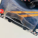 2023 Hot Wheels Premium Boulevard 70 Dodge Hemi Challenger negro Llantas de Goma RR