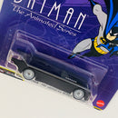 2026 Hot Wheels Premium Pop Culture Batman The Animated Series Batmobile negro Llantas de Goma RR