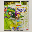 2026 Hot Wheels Premium Pop Culture Rugrats Reptar Wagon verde Llantas de Goma RR