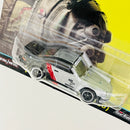 2024 Hot Wheels Premium Pop Culture Cyberpunk 2077 Keanu Reeves Porsche 911 Turbo (930) plata metálico Llantas de Goma RR