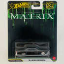 2026 Hot Wheels Premium Pop Culture The Matrix 64 Lincoln Continental negro Llantas de Goma RR base ZAMAC
