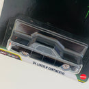 2026 Hot Wheels Premium Pop Culture The Matrix 64 Lincoln Continental negro Llantas de Goma RR base ZAMAC