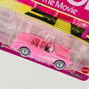 2025 Hot Wheels Premium Pop Culture Barbie The Movie 1956 Corvette Chevrolet rosado Llantas de Goma RR