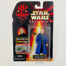 1998 Hasbro 3.75 Star Wars Episode I Senator Palpatine with Senate Cam Droid con CommTech Chip