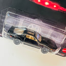 2025 Hot Wheels Premium Pop Culture Knight Rider K.I.T.T. negro KITT El Auto Fantástico Llantas de Goma RR