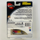 2003 Hot Wheels 100% Preferred Street Rodder 1930 Ford Phaeton Model A blanco Llantas de Goma RR base ZAMAC