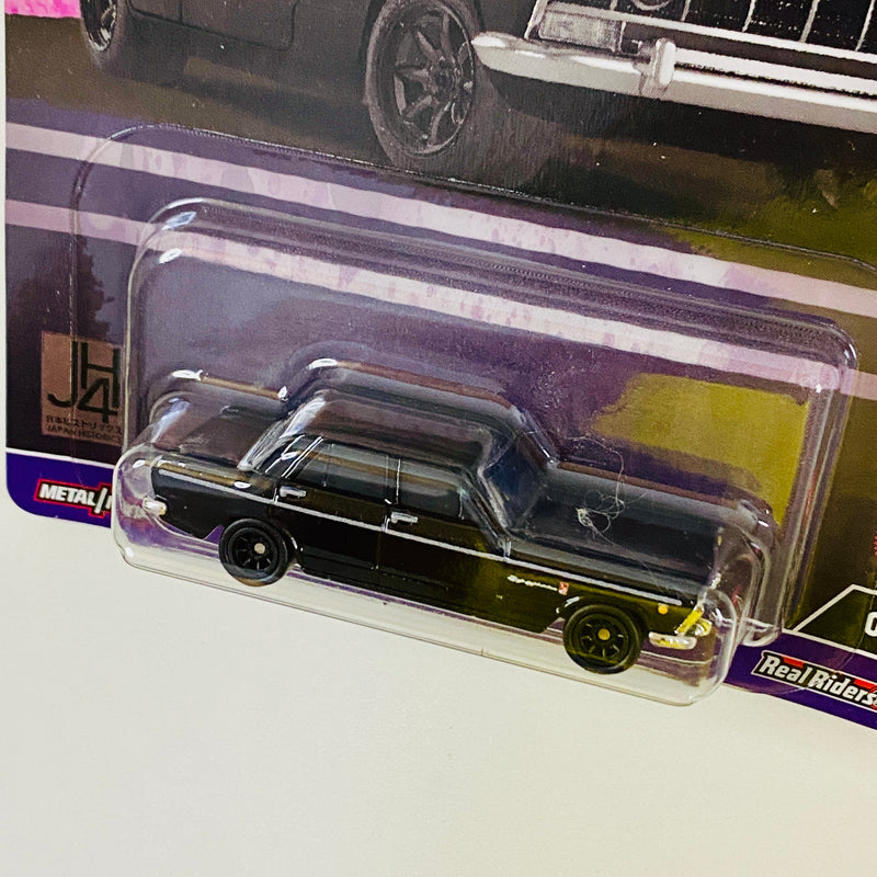 2024 Hot Wheels CHASE Premium Car Culture Japan Historics 4 Nissan 64 Prince Skyline GT negro Llantas de Goma RR Primera Edición - Premium CHASE de Edición Limitada