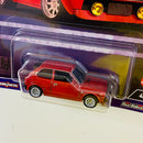 2024 Hot Wheels Premium Car Culture Japan Historics 4 73 Honda Civic Custom rojo Llantas de Goma RR