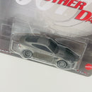 2025 Hot Wheels Premium Pop Culture James Bond 007 Die Another Day Aston Martin Vanquish plata Llantas de Goma RR Primera Edición