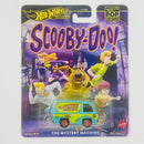2025 Hot Wheels Premium Pop Culture Scooby Doo The Mystery Machine turquesa Llantas de Goma RR base ZAMAC