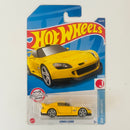 2022 Hot Wheels HW J-Imports Honda S2000 amarillo PR5 - Detalle Piocha