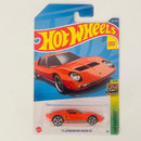2022 Hot Wheels HW Exotics 71 Lamborghini Miura SV naranja MC5
