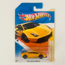 2011 Hot Wheels New Models Lamborghini Gallardo LP 570-4 Superleggera amarillo PR5 Primera Edición