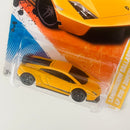 2011 Hot Wheels New Models Lamborghini Gallardo LP 570-4 Superleggera amarillo PR5 Primera Edición