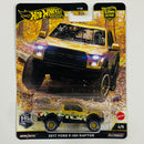 2025 Hot Wheels Premium Car Culture HW Off Road 2017 Ford F-150 Raptor dorado metálico Llantas de Goma RR