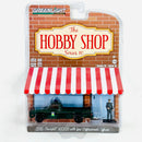 2021 Greenlight Limited Edition The Hobby Shop Series 10 1986 Chevrolet M1008 with Law Enforcement Officer verde Llantas de Goma con Figura Diorama
