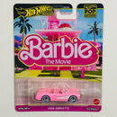 2025 Hot Wheels Premium Pop Culture Barbie The Movie 1956 Corvette Chevrolet rosado Llantas de Goma RR