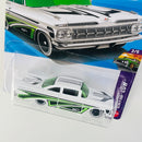 2026 Hot Wheels Layin Low 59 Chevy Impala blanco 5SP