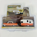 2016 Greenlight Hitch & Tow Series 9 1955 Cadillac Fleetwood Series 60 and Shasta Airflyte con Llantas de Goma