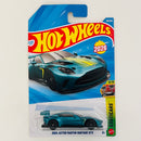 2026 Hot Wheels Exoticars 2024 Aston Martin Vantage GT3 verde británico metálico Y5 Primera Edición
