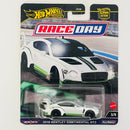 2024 Hot Wheels Premium Car Culture Race Day 2018 Bentley Continental GT3 blanco Llantas de Goma RR