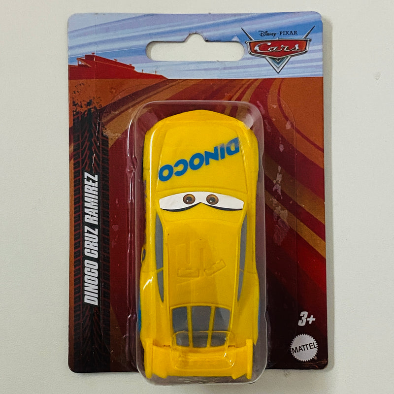2020 Disney Pixar Cars 3 1:55 Dinoco Cruz Ramirez 51 amarillo