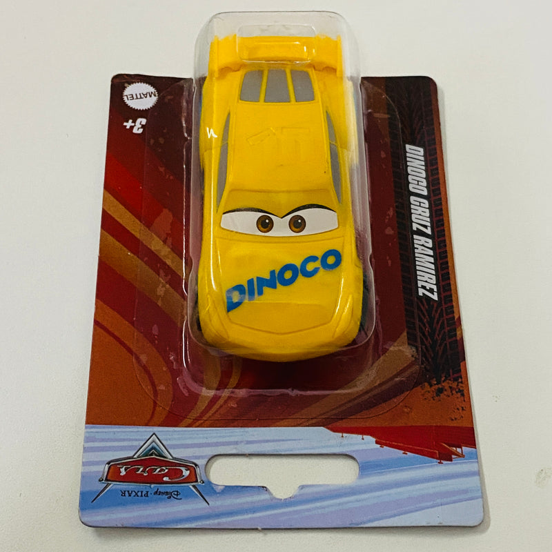 2020 Disney Pixar Cars 3 1:55 Dinoco Cruz Ramirez 51 amarillo