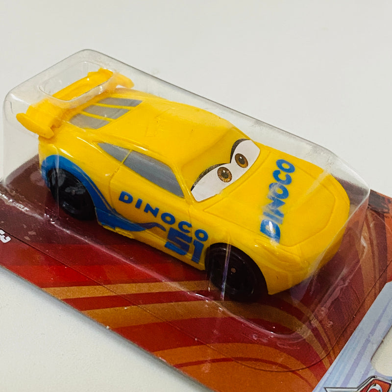 2020 Disney Pixar Cars 3 1:55 Dinoco Cruz Ramirez 51 amarillo