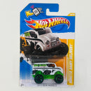 2012 Hot Wheels New Models Monster Dairy Delivery blanco 6SP Primera Edición