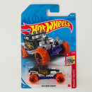 2021 Hot Wheels Treasure Hunt Holiday Racers Baja Bone Shaker negro Skull