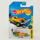 2017 Hot Wheels HW City Works Street Wiener amarillo 5SP base ZAMAC Primera Edición
