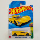 2025 Hot Wheels HW Exotics Cadillac Project GTP Hypercar amarillo LW