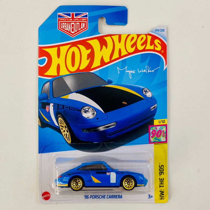 2024 Hot Wheels HW The 90s Magnus Walker Urban Outlaw 96 Porsche Carrera azul LW