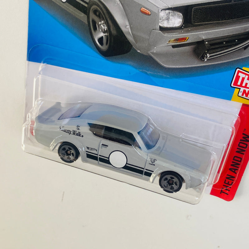 2024 Hot Wheels Then and Now Liberty Walk Nissan Skyline 2000GT-R LBWK gris 5SP