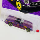 2025 Hot Wheels 57th Anniversary Purple and Gold 55 Corvette Chevrolet morado metálico AD